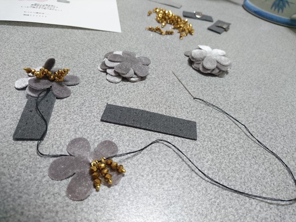 ハンドメイド シューズクリップ 制作キット 簡単 パンプス 靴 パーツ 前飾り オリジナル 販売 通販は株式会社丸上